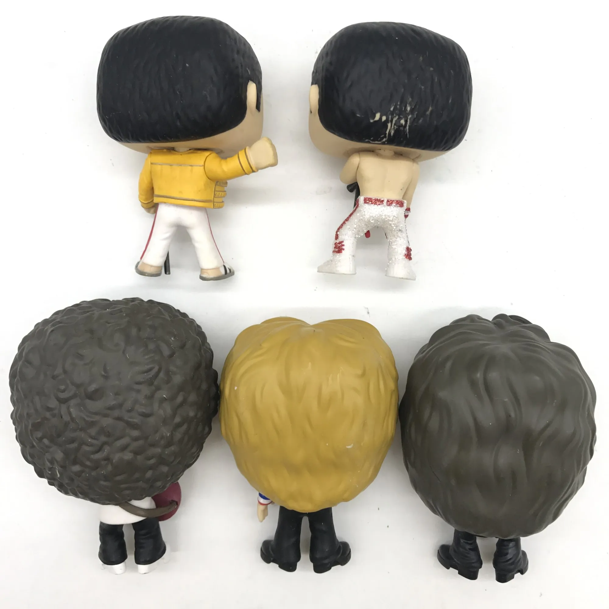 Original queens-rocks roger Taylor/brian may /FREDDIE MERCURY band model toy vinyl figure no box | Игрушки и хобби