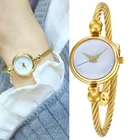 Модные роскошные женские часы, золотые женские часы с тонким ремешком, женские часы с браслетом, женские наручные часы, женские часы, relojes