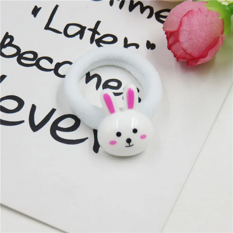 Милые эластичные повязки для волос в виде кроликов девочек повязка на голову