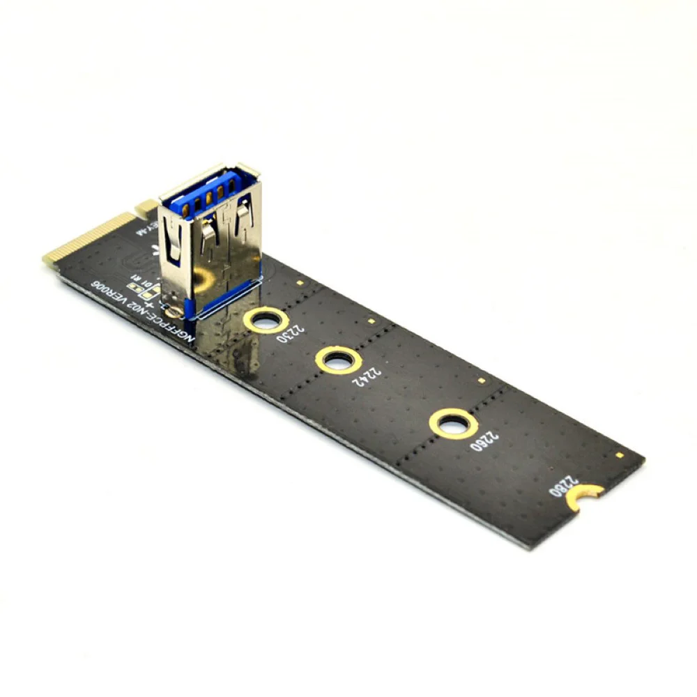 M.2 на PCI E X16 слот карты адаптера NGFF Pcie переходная карта NVME Удлинительный кабель VGA