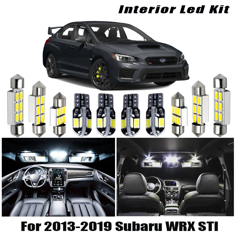 8 шт. лампочки для внутреннего освесветильник Subaru WRX 2013-2017 2018 2019 | Автомобили и