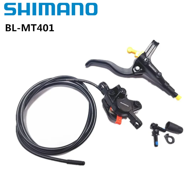 Рычаг тормоза Shimano MT401 для горного велосипеда, гидравлический дисковый тормоз, задний правый 1400 мм, запчасти для горного велосипеда