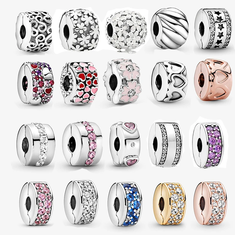 Очаровательные серебряные красные и розовые сердца синие прозрачные