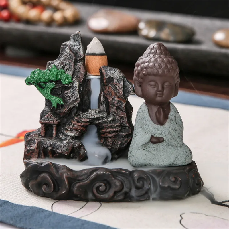 Ароматическая курильница с водопадом ароматическая украшение для дома + 20 шт. |