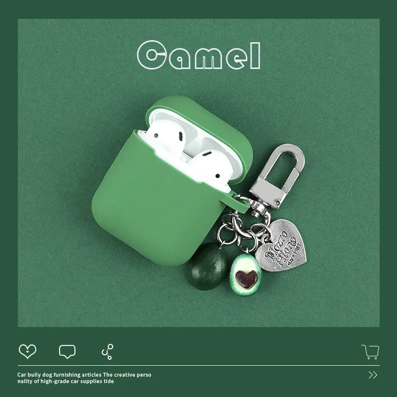 Милый милый чехол Airpods Protesting Cover для Apple Airpord Pro беспроводной Airphone с цепочкой ключей