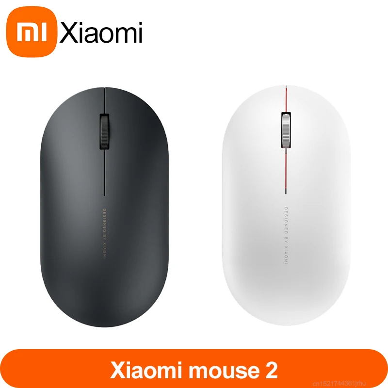 

Classic Xiaomi Mi Wireless Mouse Gaming Mouse 1000dpi 2.4GHz Link Optical Mouse Mini Portable 0314 #