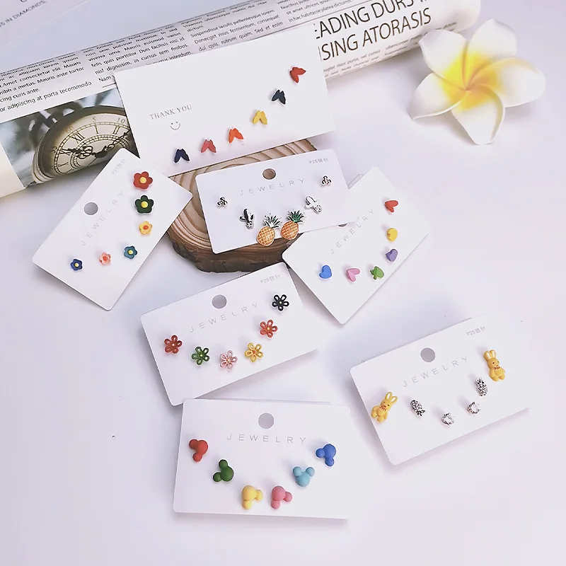 Серьги женские маленькие антиаллергенные из серебра 925 пробы|Серьги-гвоздики| |