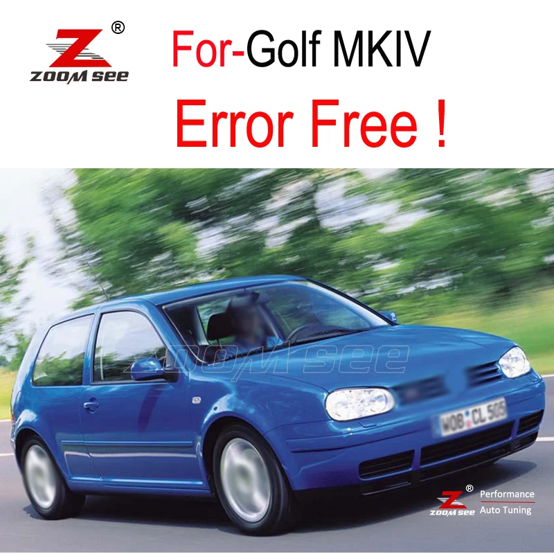 Белая светодиодная лампа для парковки заднего хода внешняя габаритная VW GOLF IV 4 MK4