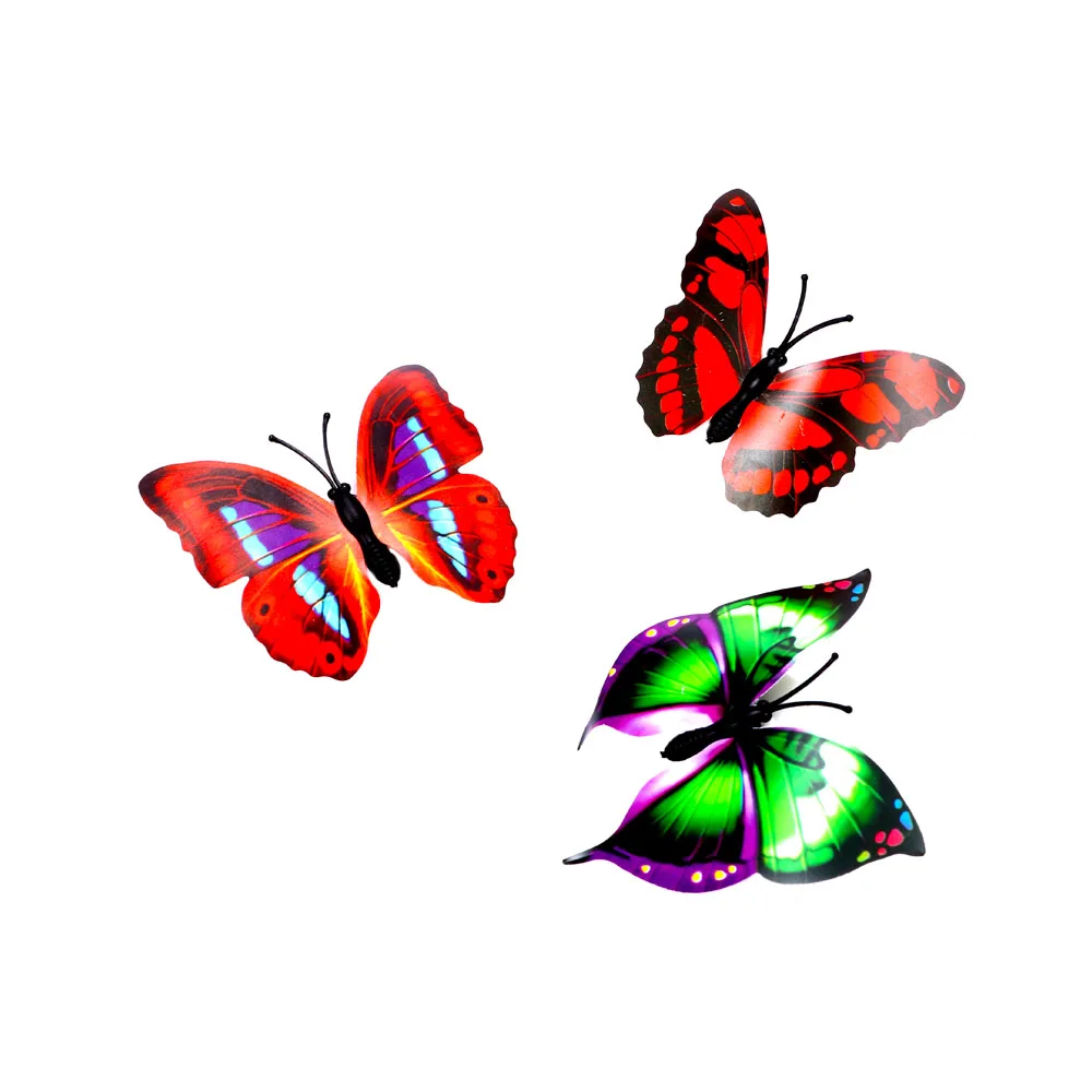 5 шт./партия Новое поступление красивый светодиодный светильник в виде бабочки