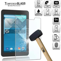 tablet tempered glass screen protector cover for alcatel onetouch pop 7 full coverage anti scratch explosion proof screen