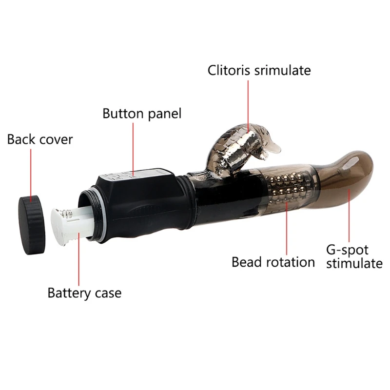 Новинка 12 Частотный Вибратор-Дельфин для стимуляции точки G Вращающийся Массажер