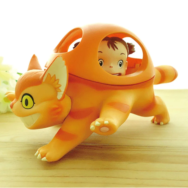 Студийные фигурки из м/ф Миядзаки Хаяо Тоторо кошка автобус Мэй Мультяшные