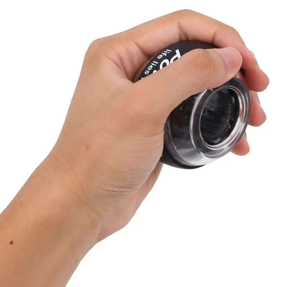 Радужный светодиодный мяч для мышц тренажер запястья расслабляющий гироскоп