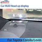 Автомобильный электронный дисплей XINSCNUO HUD для Toyota CorollaLevin 2019 2020 2021 OBD