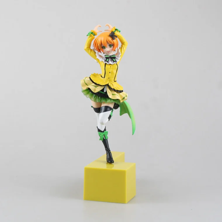 

Аниме игра Love live! Dengeki House Limited Rin Hoshizora Rin Meow орнамент Упакованные фигурки высота 23 см