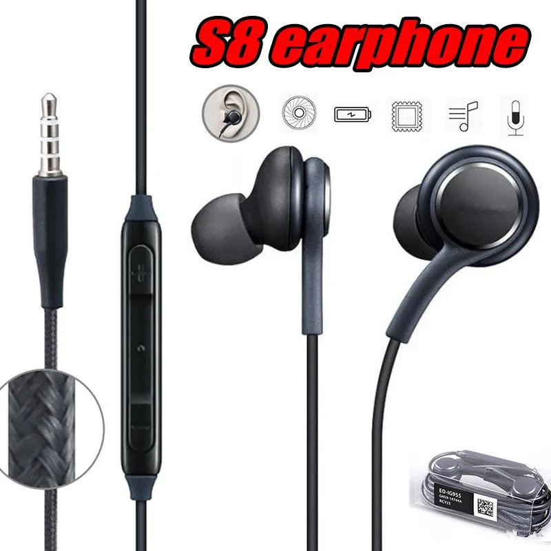 

For AKG EO IG955 3.5mm In-Ear Wired Earphones With Mic Volume Control Headset For Samsung Galaxy S10 S9 S8 S7 S6 Huawei Xiaomi