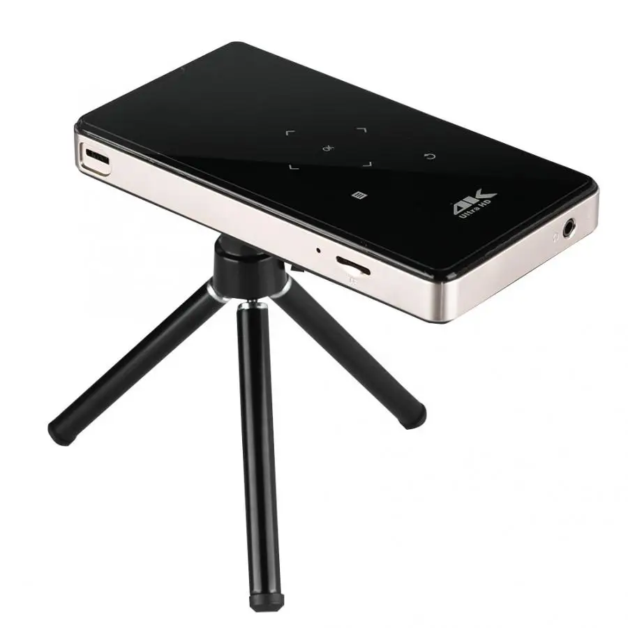excelvan 4K DLP Micro Projector 2.4G WiFi 1000:1 Phone Control Video with 8GB Memory diy projector kit | Электроника