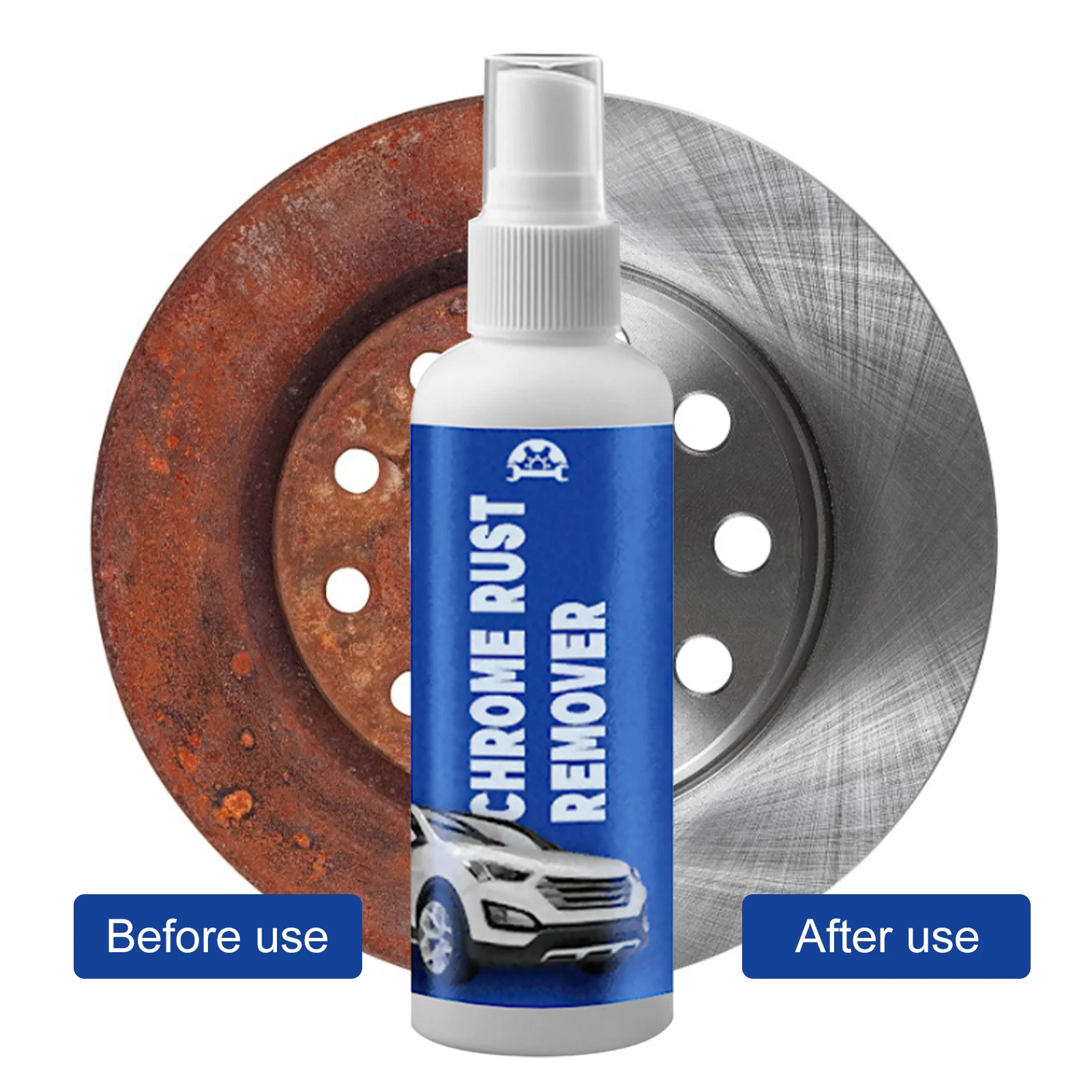

50ml Universal Metal Rust Remover Multifunctional Wheel Anti-rust Agent Cleaner Rust SpotsPolishing Car Coating Agent Active