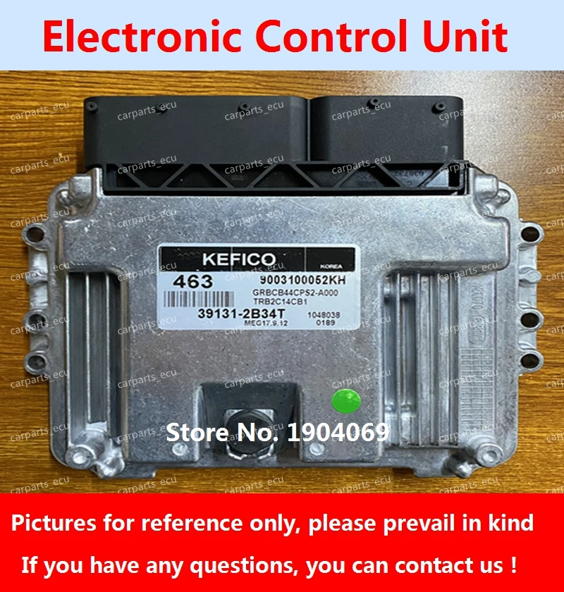 

For Hyundai -AT KIA Elantra MEG17.9.12 Car Engine Computer Board/ECU/Electronic Control Unit/39131-2B34T/39134-2B541 510