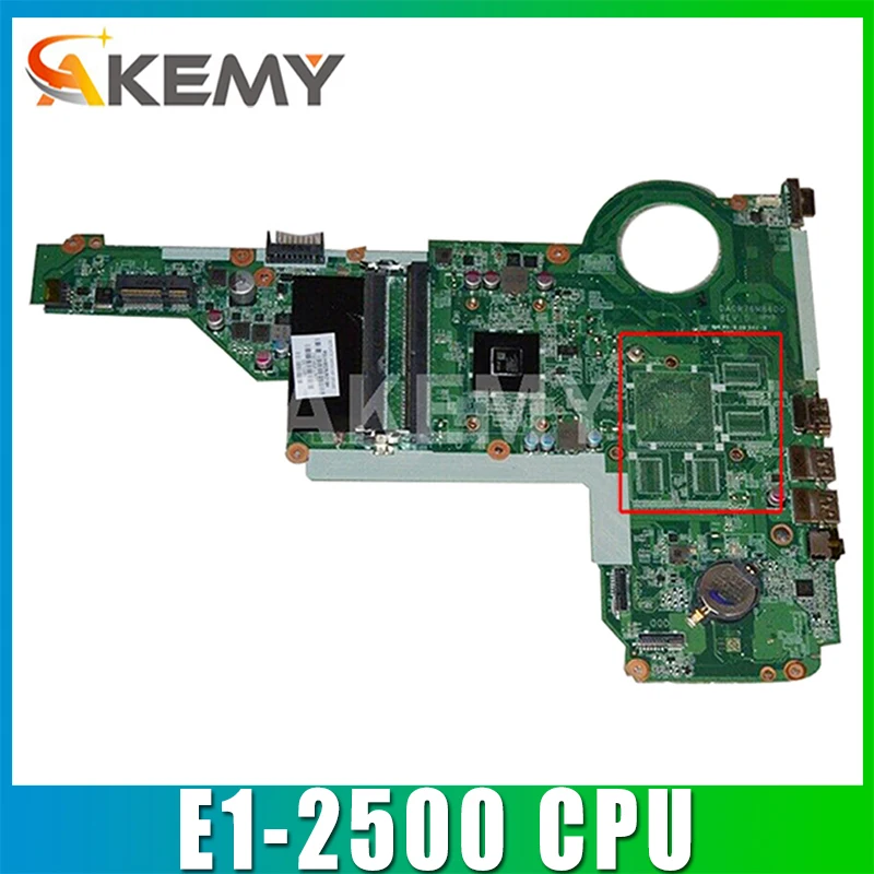 

Для струйного принтера HP Pavilion 15 17 15-E 17-E Материнская плата ноутбука 737452-501 737452-001 аккумулятор большой емкости DA0R76MB6D0 E1-2500 Процессор DDR3