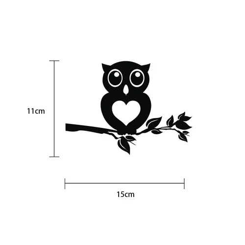 

1PC 15*11cm Car Stickers Reflective Vinyl Car Styling Waterproof Car Accessories