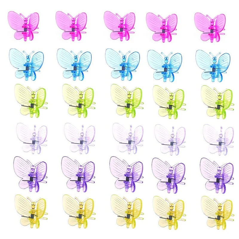 

Orchid Clips 30Pcs Butterfly Plant Clips Orchid Support Clips Vine Clips Plant Clips for Support Flower Orchid Vine