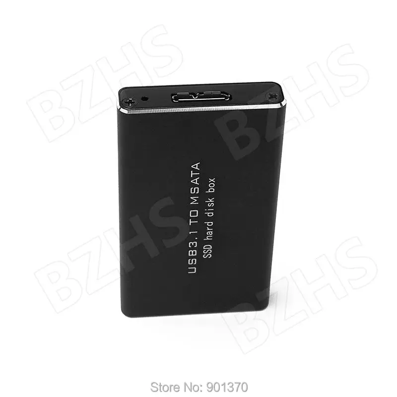 Совершенно новый адаптер Msata USB 3 1 конвертер корпус SSD чехол для жесткого диска 100%