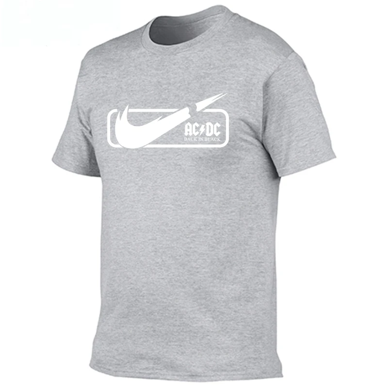 Новинка 2019 Camisetas AC/DC band rock Мужская футболка с графическим принтом acdc Повседневная