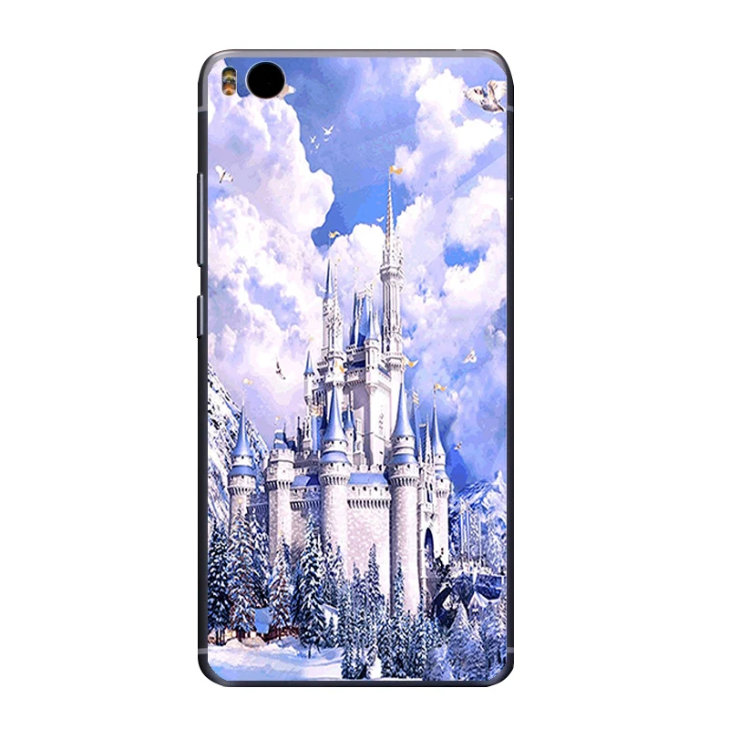 Phone Case For Xiaomi 5C Mi5 Mi5S Shell 5S Plus Cover Soft TPU for 6 Snow World Design Painted | Мобильные телефоны и