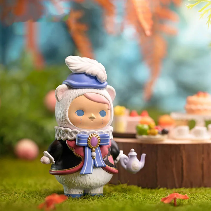 

Original POPMART PUCKY Animal Tea Party Series Blind Box Toys Model Confirm Style Cute Anime Figure Gift Surprise Box