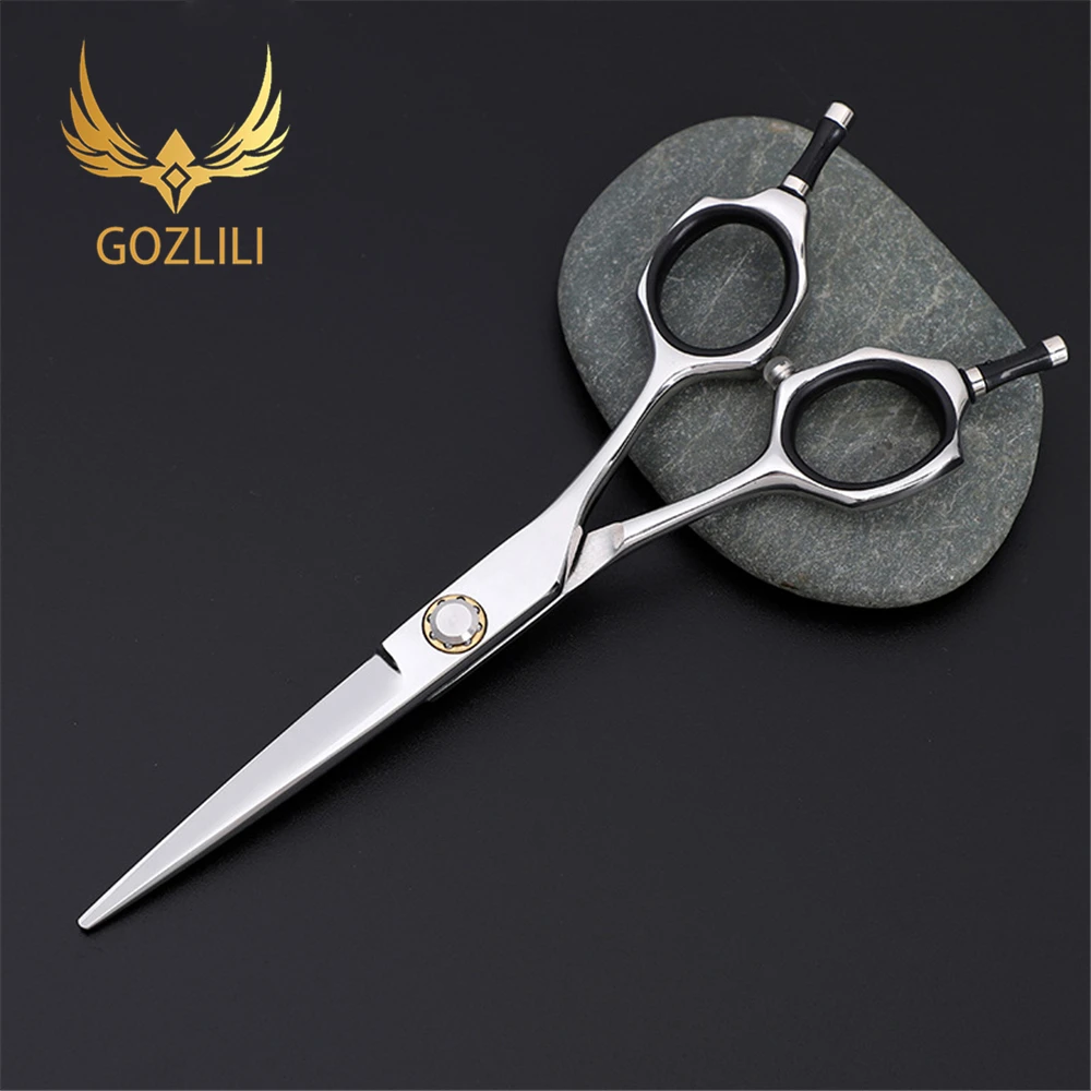 Японские Ножницы GOZLILI 440C 5 дюйма профессиональные ножницы с большим несущим