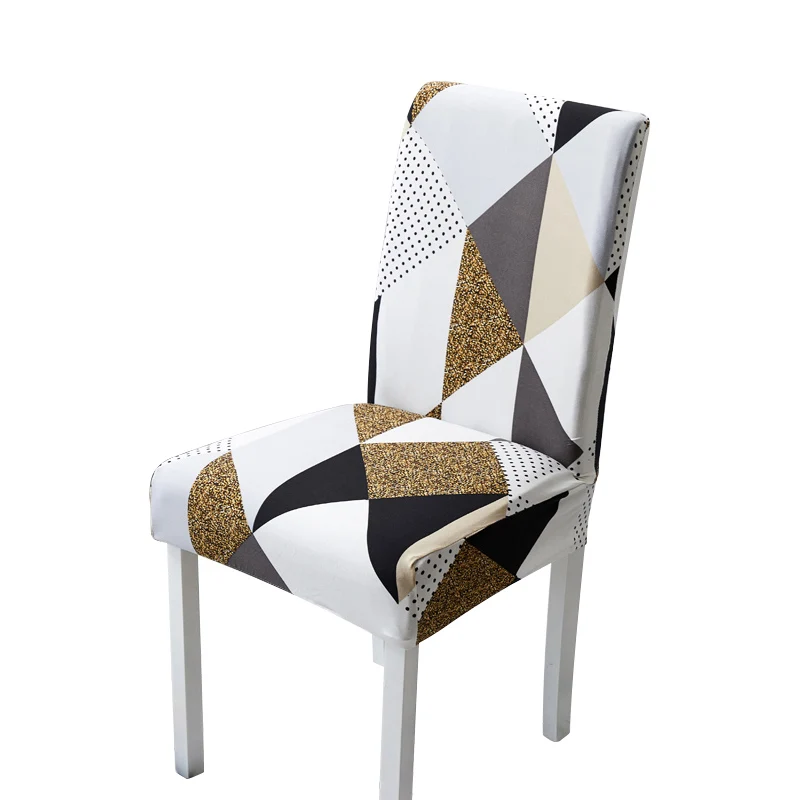 Натяжные съемные чехлы для обеденных стульев с рисунком|Чехлы на стулья| |