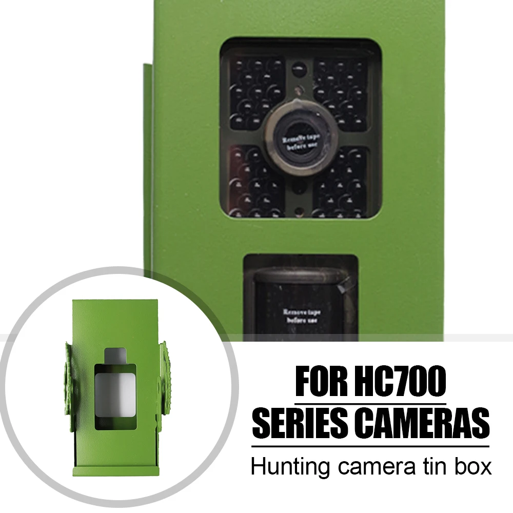 

1PCS HC700 Series Hunting Camera Security Protection Metal Case Iron Lock Box for HC700A HC700M HC700G