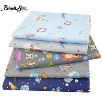 booksew cute cartoon printed 100 cotton twill fabric for home textile apparel sewing cloth quilting needlework handicrafts
