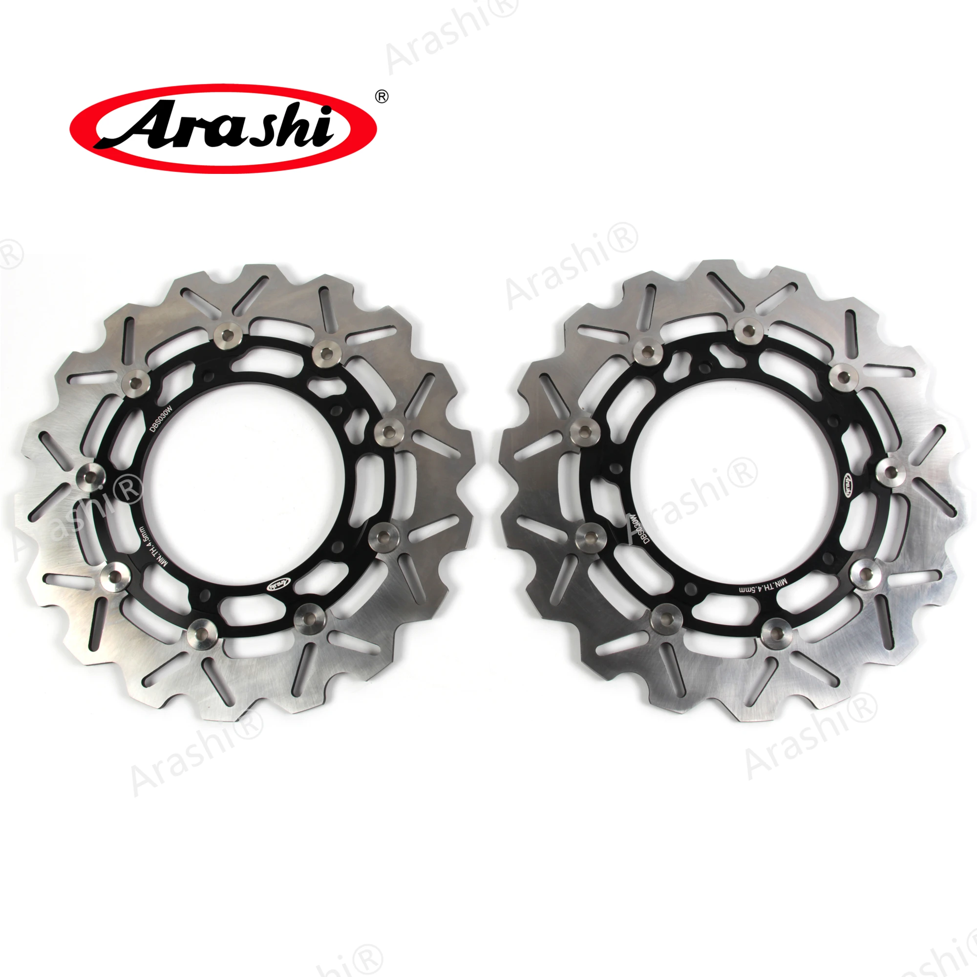 ARASHI для YAMAHA FZ6 2004 2008 FAZER CNC Передние Задние тормозные роторы тормозной диск FZ 6 FZ600