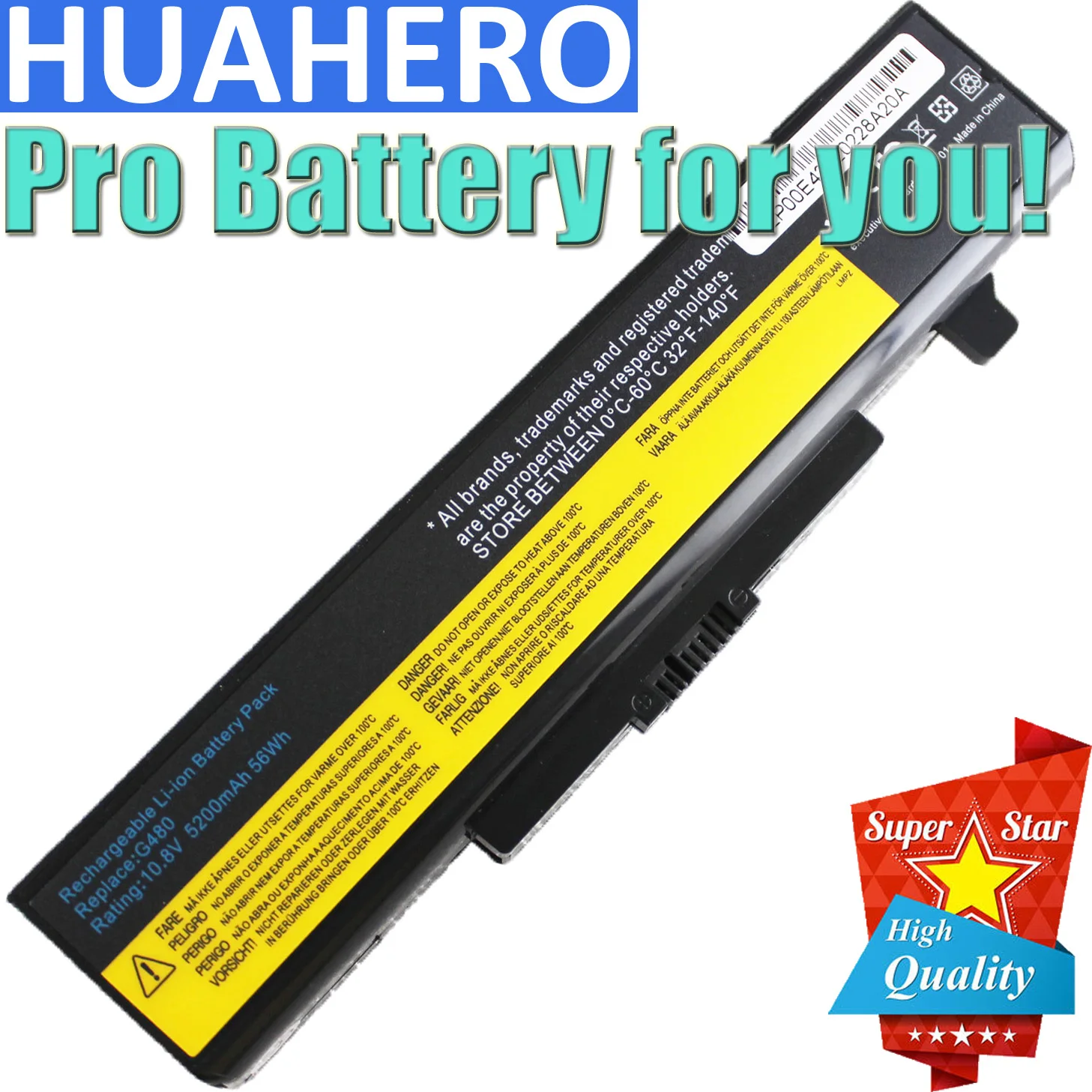 HUAHERO Аккумулятор для ноутбука Lenovo ThinkPad Edge E430 E431 E435 E440 E445 E530 E531 E535 E540 75 + L11S6Y01 L11L6Y01