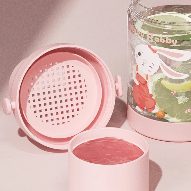 Cute Cartoon Children Water Cup 1000ml Summer Large Capacity Portable Outdoor Bottle Sports Plastic | Дом и сад