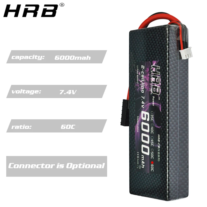жесткий чехол hrb rc lipo battery 2s 3s 4s 74 v 111 v 6000mah 7000mah 5200mah 50c 60c