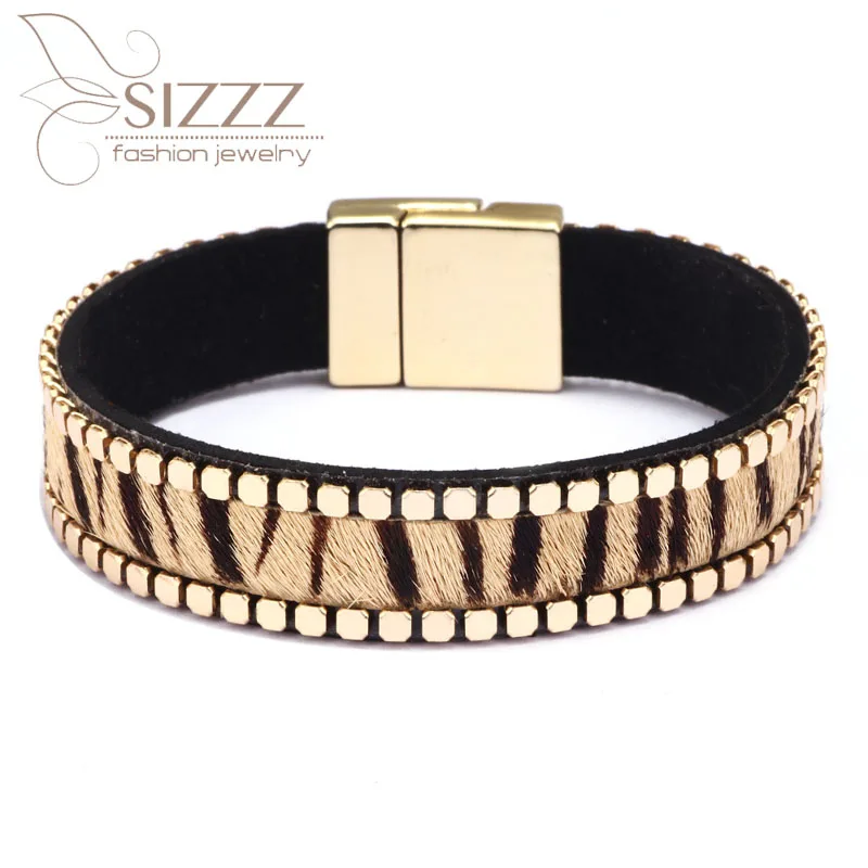 2019 европейский и американский популярный кожаный Простой студенческий браслет с