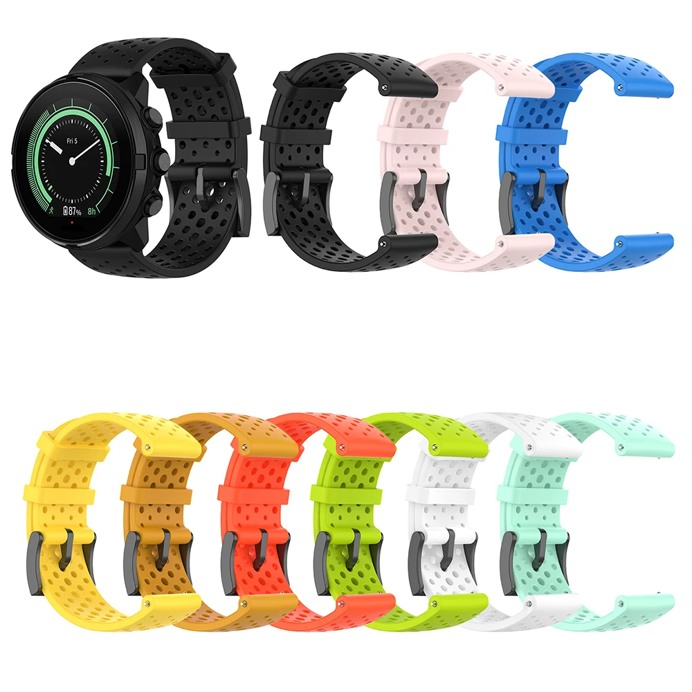 Сменный силиконовый ремешок для спортивного запястья Suunto Spartan HR/Suunto 9 baro/Suunto