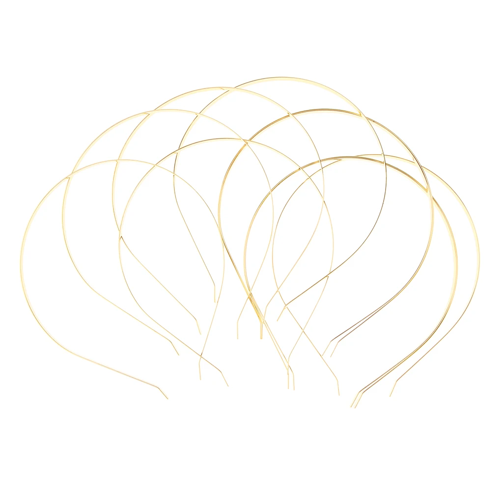 10 шт. простые металлические ободки для рукоделия DIY кошачьи ушки головная повязка