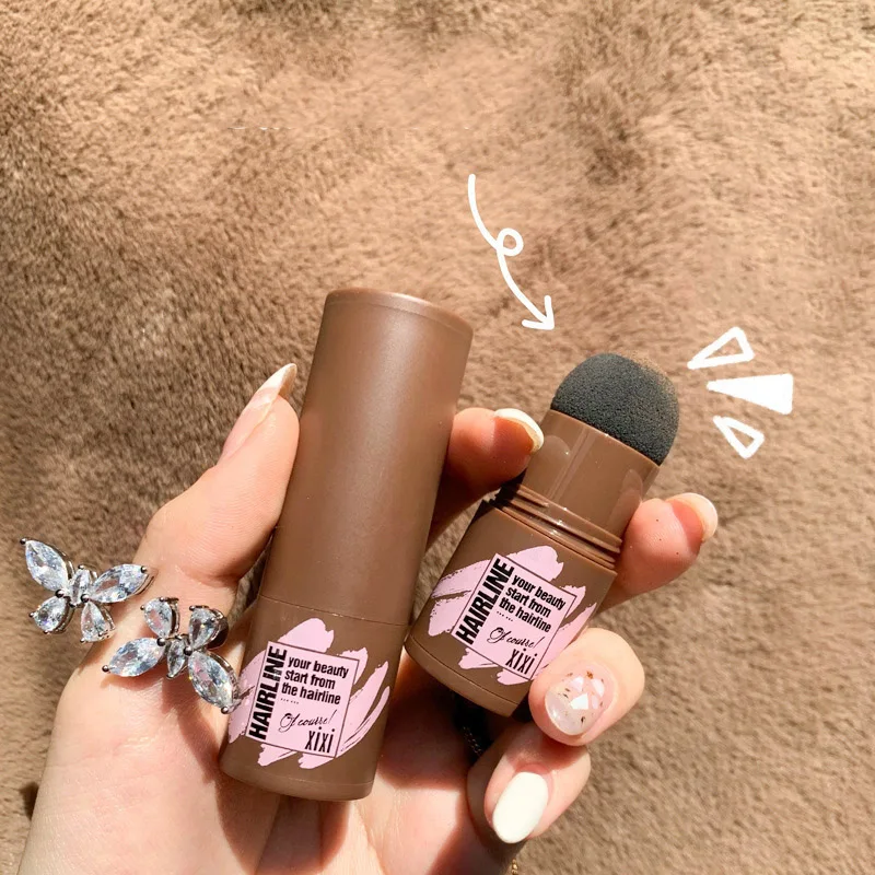 

Натуральная пудра для волос для макияжа, водостойкая и потостойкая пудра для теней для лба для долговечного макияжа, пудра для бровей для же...