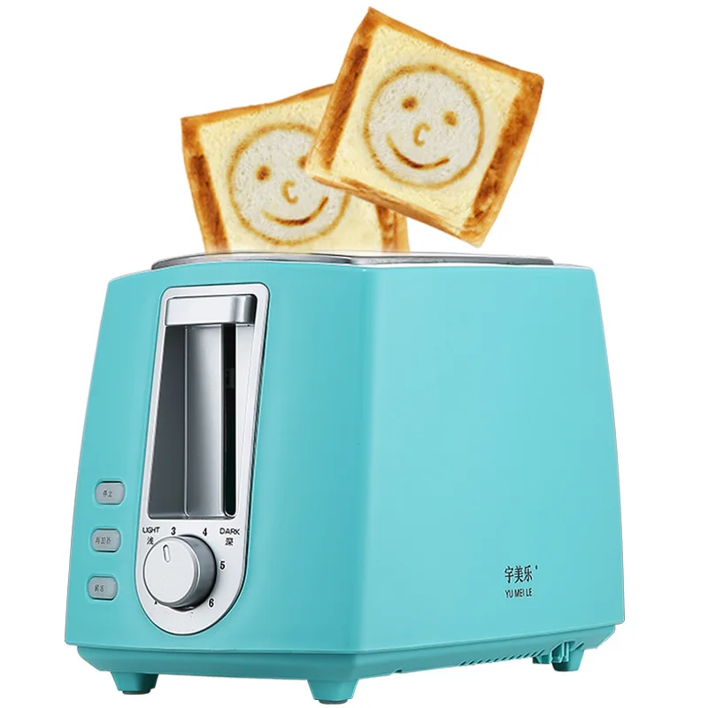 

Электрический тостер из нержавеющей стали, бытовая автоматическая машина для выпечки хлеба, машина для приготовления тостов, сэндвичей, гр...