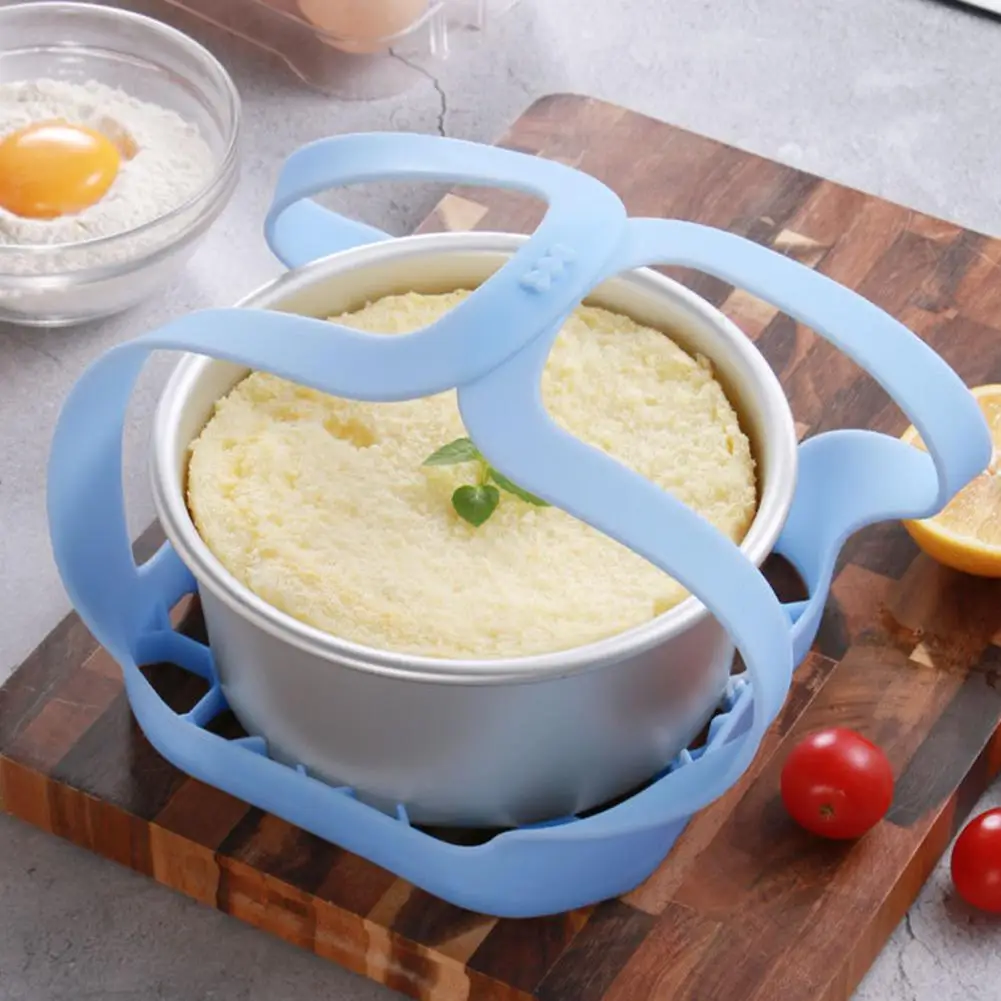 

Высококачественный коврик для сковороды, с силиконовой изоляцией, с ручкой, для выпечки, ремешок для электрической скороварки, кухонные инс...