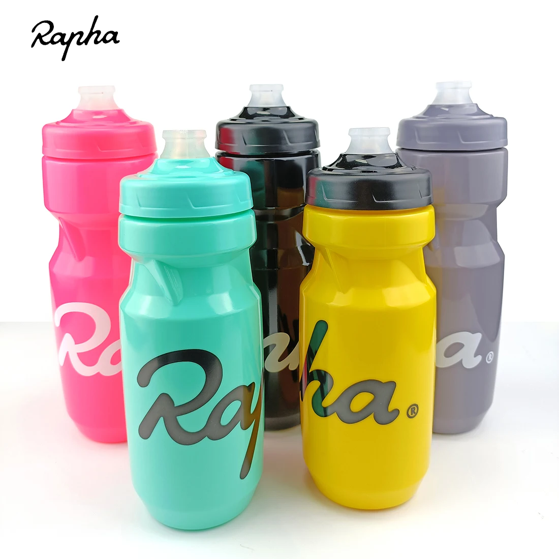 Rapha велосипедная бутылка для воды 610/710 мл герметичный Сжимаемый без вкуса BPA пластиковый походный спортивный велосипедный чайник
