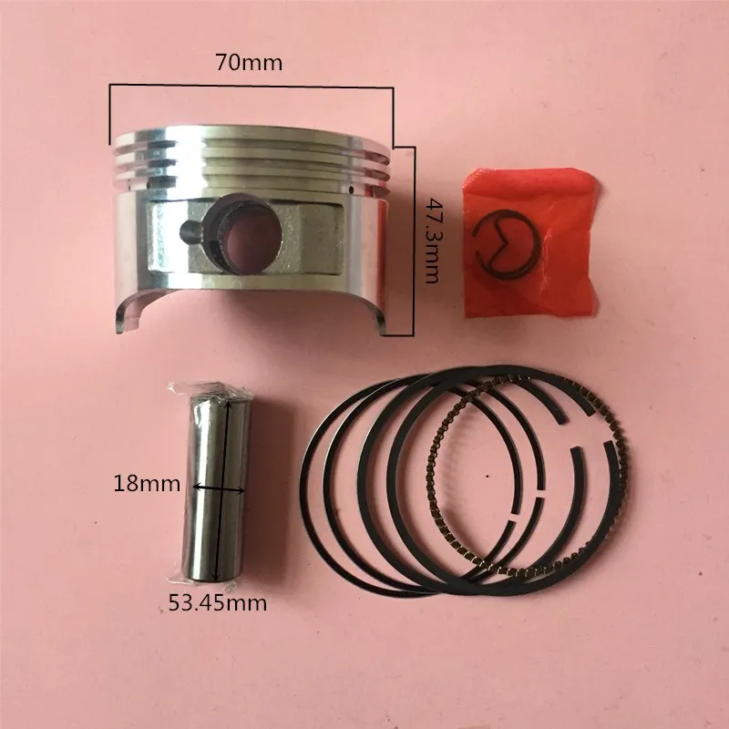 GX220 ПОРШНЕВНЫЙ КОМПЛЕКТ STD ДЛЯ HONDA 170 170F 7 5HP 4-Х ТАКТНЫЙ ГОЛОВКИ ЦИЛИНДРА ДВИГАТЕЛЯ