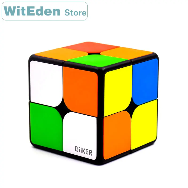 Giiker 2x2x2 Магнитный магический куб i2 Smart Upgrade Super 2x2 AI Bluetooth подключение приложение интеллектуальная Скорость Куб пазл игрушки