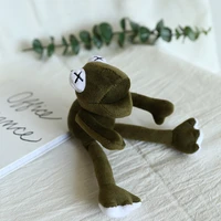 plush doll doll catching doll machine frog long legged frog pendant bag pendant keychain plush toy