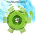 Новый универсальный пластиковый автомобильный конденсатор радиатора кондиционера ребро испарителя выпрямитель гребень для змеевика для системы охлаждения автомобиля