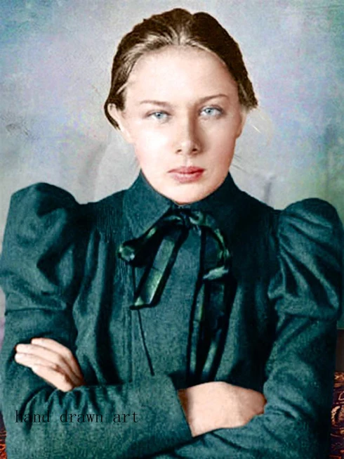 Оригинальная картина маслом художника Расписанная вручную на холсте: Mrs. Ленин